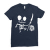 come in for a bit 2 Ladies Fitted T-Shirt