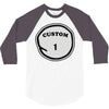 personalized custom 3/4 Sleeve Shirt