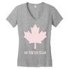 canada eh team Women's V-Neck T-Shirt
