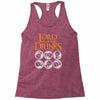 lord of drinks Racerback Tank