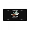 i speak fluent sarcazm License Plate