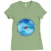 Angel (a235) Ladies Fitted T-Shirt