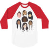 Women's March We are Human 3/4 Sleeve Shirt
