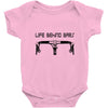 life behind bars bicycle Baby Onesie