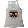 sunset skull Racerback Tank