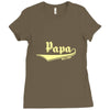 papa Ladies Fitted T-Shirt