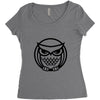 owl  (6) Women's Triblend Scoop T-shirt