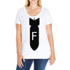 dropping f bomb Ladies Curvy T-Shirt