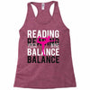 Reading Yoga Wine Balance Racerback Tank