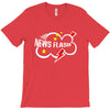 news flash black T-Shirt