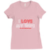 i love it when my wife lets me go mountain biking Ladies Fitted T-Shirt
