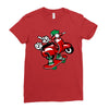 funny Ladies Fitted T-Shirt