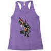 deathstroke marron Racerback Tank