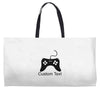 custom text Weekender Totes