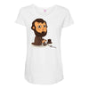 abraham play the game Maternity Scoop Neck T-shirt