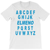 alphabet abc elemno T-Shirt