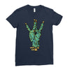 west side Ladies Fitted T-Shirt