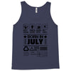 Born In July Tank Top