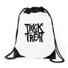 trick or treat Drawstring Bags