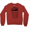 garbage ghost Crewneck Sweatshirt