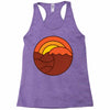 sunset circle Racerback Tank