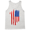 sa distress flag cool american Tank Top