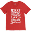This Guy Is Taken By A Super Sexy October Girlfriend V-Neck Tee