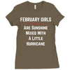 February Girls Ladies Fitted T-Shirt