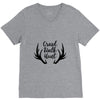 Crawl Walk Hunt V-Neck Tee