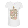 bad tempered rodents Maternity Scoop Neck T-shirt