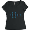 amazing alcohol molecule Women's Triblend Scoop T-shirt