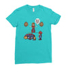 wrong game Ladies Fitted T-Shirt