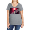 Red Girl Ladies Curvy T-Shirt