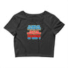 push me around grandma Crop Top