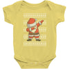 ugly santa dabbing Baby Bodysuit