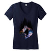 Mononoke Hime Women's V-Neck T-Shirt
