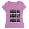 expressions of captain holt Women's Triblend Scoop T-shirt