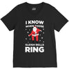 i know when those sleigh bells ring V-Neck Tee