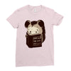 don't hurt the ones you love Ladies Fitted T-Shirt