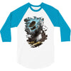 swept away 3/4 Sleeve Shirt