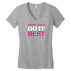SHORT GIRLS DO IT BEST Women's V-Neck T-Shirt