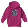 reading rocket ship Youth Hoodie