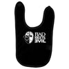 bad meets evil mask Baby Bibs