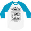 Vintage Aged To Perfection 1989 3/4 Sleeve Shirt