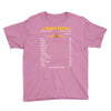 Pisces Facts Zodiac Youth Tee