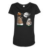 are you my mummy   orange version Maternity Scoop Neck T-shirt