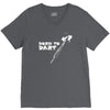 born to dart pfeil arrow bullseye triple double 180 club profi V-Neck Tee