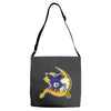 russian mongroul Adjustable Strap Totes