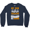 My Son Is Super Awesome His Momma Crewneck Sweatshirt