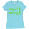 relax&amp;#vape Ladies Fitted T-Shirt